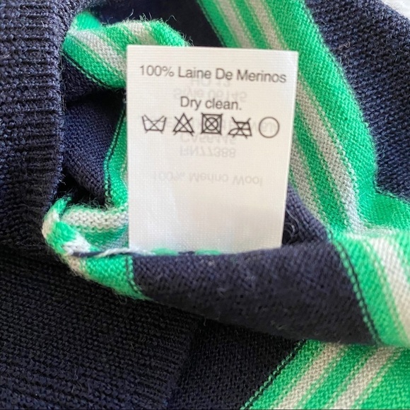 J. Crew Factory Merino Wool Stripe Sweater - Small - Picture 6 of 9